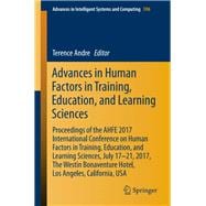 Advances in Human Factors in Training, Education, and Learning Sciences