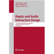 Haptic and Audio Interaction Design