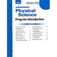 Physical Science (Science Spectrum) Program Introduction Resource File