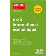 Droit international économique - Licence, Master