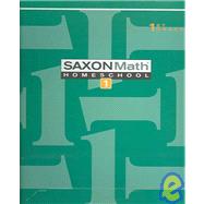 Saxon Math Homeschool 1