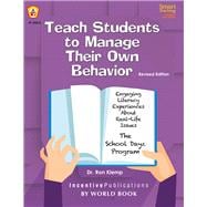 Teach Students to Manage Their Own Behavior
