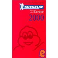 Michelin Red Guide 2000 Europe