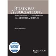 Business Associations(Selected Statutes),9798887860190
