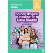 Specially Designed Instruction for Special Education
