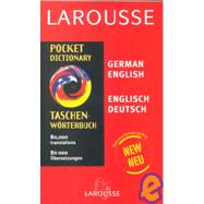 Larousse Pocket Dictionary : German-English/English-German