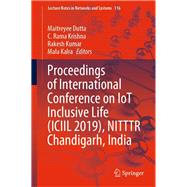 Proceedings of International Conference on IoT Inclusive Life 2019, NITTTR, Chandigarh, India