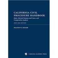 California Civil Procedure Handbook 2020-2021