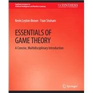 Essentials of Game Theory