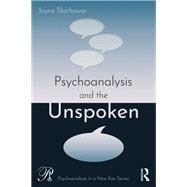 Psychoanalysis and the Unspoken