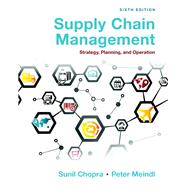 Supply Chain Management Strategy, Planning, and Operation