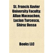 St. Francis Xavier University Faculty