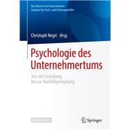 Psychologie Des Unternehmertums