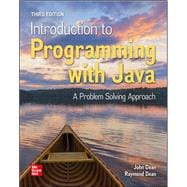 Loose Leaf for Introduction to Programming with Java: A Problem Solving Approach
