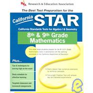 California Star Rea: The Best Test Prep for 8th Grade Math, 9780738600208