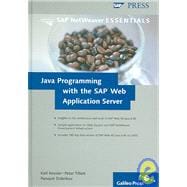 JAVA Programming With the SAP Web Application Server