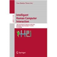 Intelligent Human Computer Interaction
