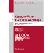 Computer Vision - Eccv 2018 Workshops