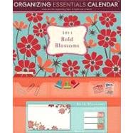Bold Blossoms Organizing Essentials 2011 Calendar