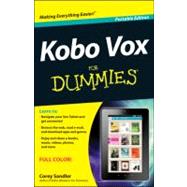 Kobo Vox for Dummies