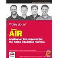Professional AIR : Application Development for the Adobe Integrated Runtime