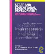 Staff and Educational Development: Case Studies, Experience and Practice