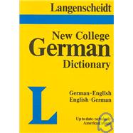 Langenscheidt New College German Dictionary: German-English, English-German