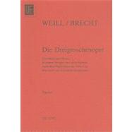 The Threepenny Opera (Die Dreigroschenoper) Study Score