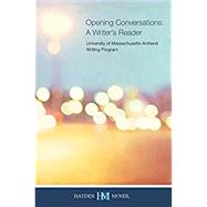 Opening Conversations: A Writer's Reader