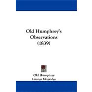 Old Humphrey's Observations