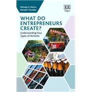 What Do Entrepreneurs Create?