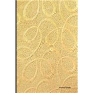 Golden Maze Lined Blank Journal Book
