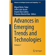 Advances in Emerging Trends and Technologies