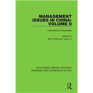 Management Issues in China: Volume 2