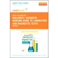 Saunders Nursing Guide to Laboratory and Diagnostic Tests Pageburst Access Code