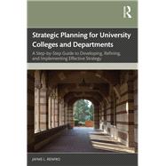 Strategic Planning for University Colleges and Departments book cover, ISBN 9781040120224