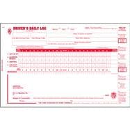 Driver's Daily Log Book w/No DVIR, 2-Ply – Stock (item #8526)