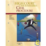 Freer : High Court Case Summaries on Civil Procedure