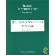 Basic Mathematics Student's Solutions Manual