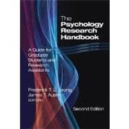The Psychology Research Handbook; A Guide for Graduate Students and Research Assistants