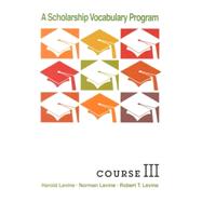 Scholarship Vocabulary Program, Course 3