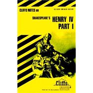 CliffsNotes on Shakespeare's King Henry IV