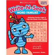 Write-N-Seek: Word Families Motivating Practice Pages to Help Kids Master Word Families