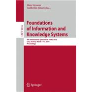 Foundations of Information and Knowledge Systems