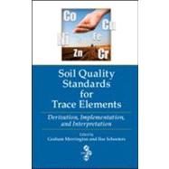 Soil Quality Standards for Trace Elements: Derivation, Implementation, and Interpretation