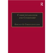 Communitarianism and Citizenship