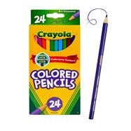 CrayolaÂ® Colored Long Pencils, Thick 3.3mm Lead , 24-Color Set