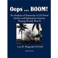 Oops! Boom! an Analysis of Fratricide in Us Naval Surface and Submarine Forces in World War II