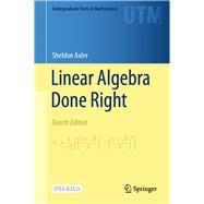 Linear Algebra Done Right