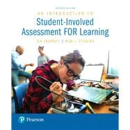 An Introduction to Student-Involved Assessment FOR Learning,9780134450261